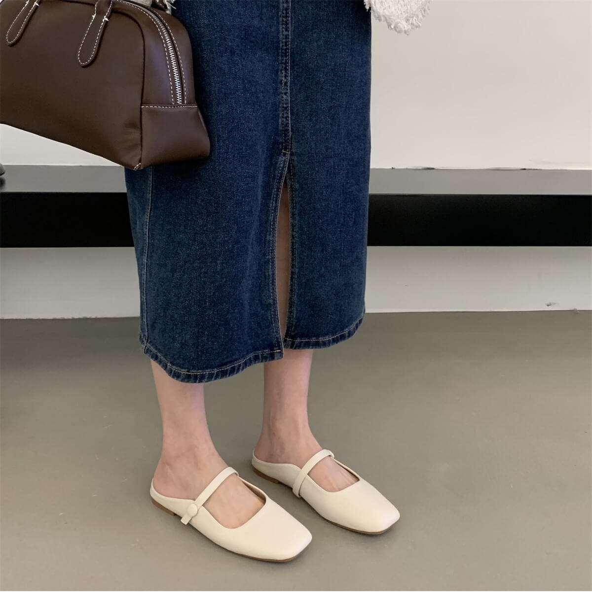 zapatos de punta de mujer