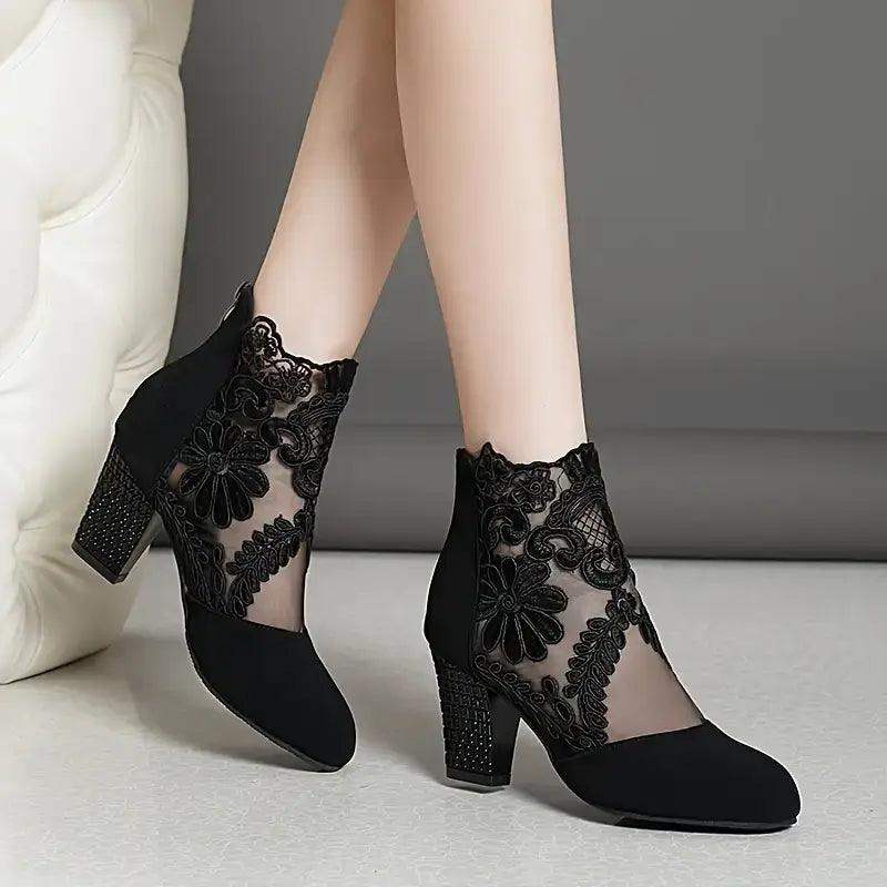 Zapatos florales huecos - MxZap