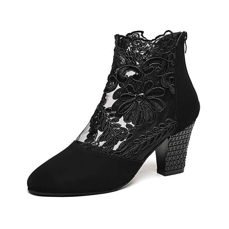 Zapatos florales huecos - MxZap