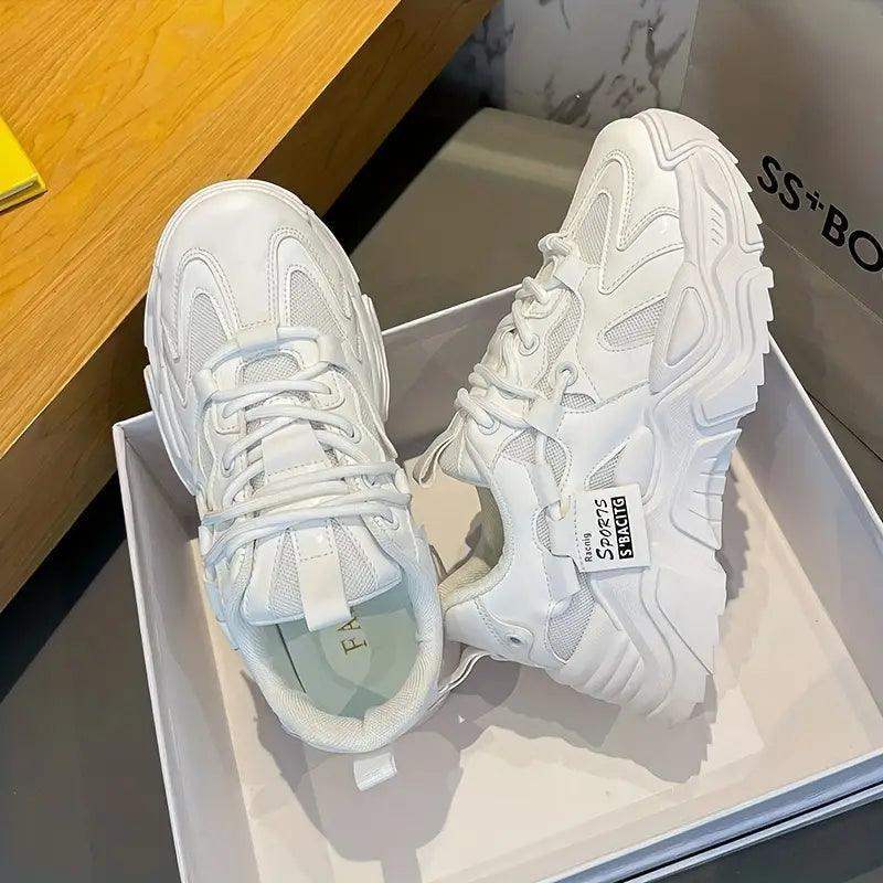 Zapatos plataforma cordones moda - MxZap