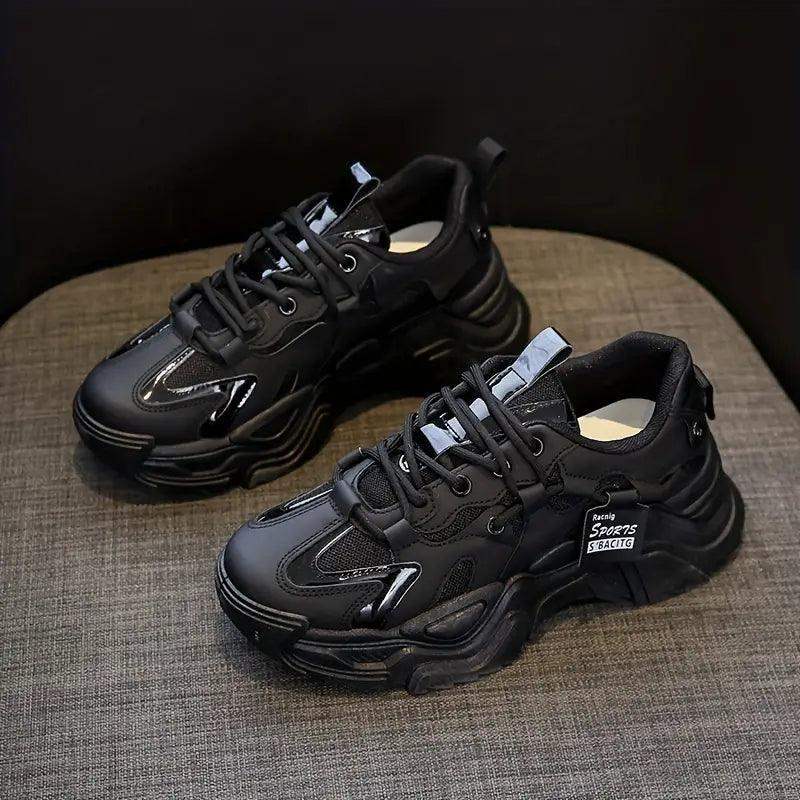 Zapatos plataforma cordones moda - MxZap