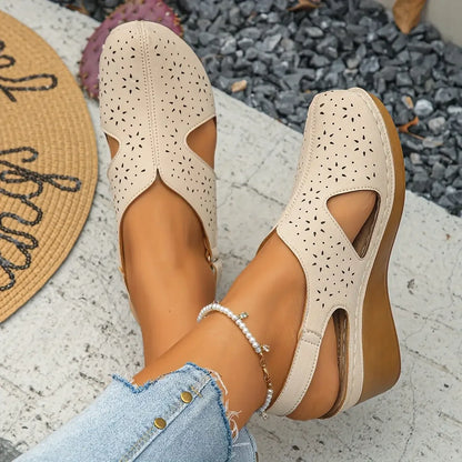 Sandalias cuña