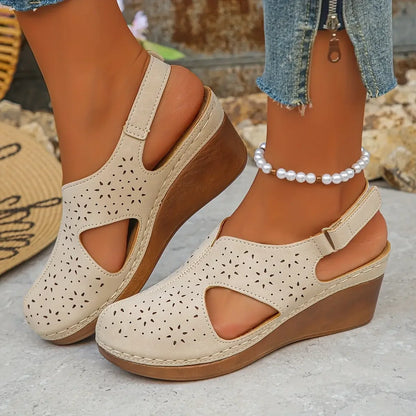 Sandalias cuña