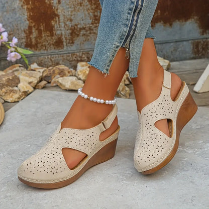 Sandalias cuña