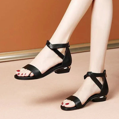 Sandalias de tacón de mujer