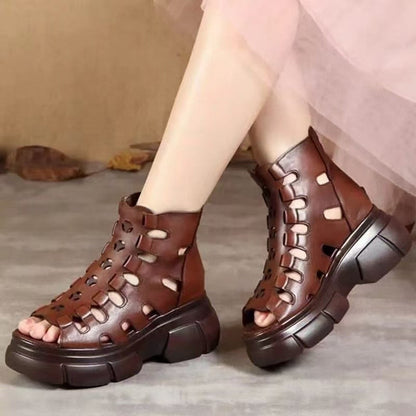 Sandalias con botas Martin para mujer