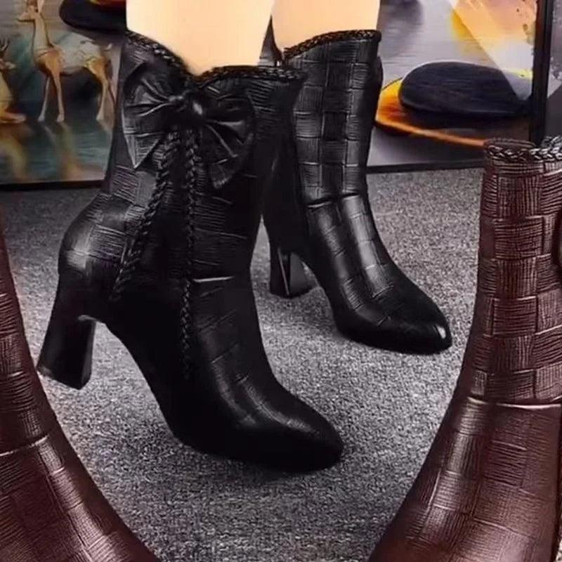 Botas Martin estilo británico para mujer - MxZap