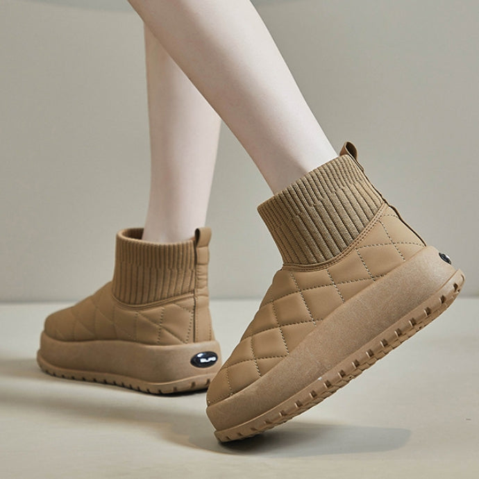 Botas de nieve altas de polar