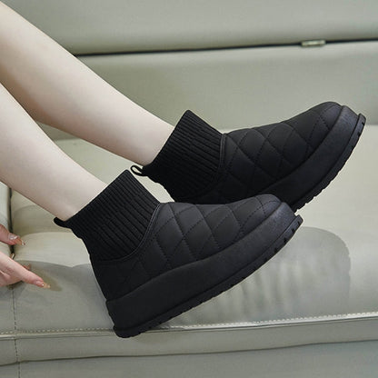 Botas de nieve altas de polar