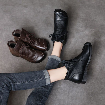 Botines con cuña