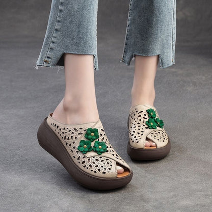 Sandalias florales