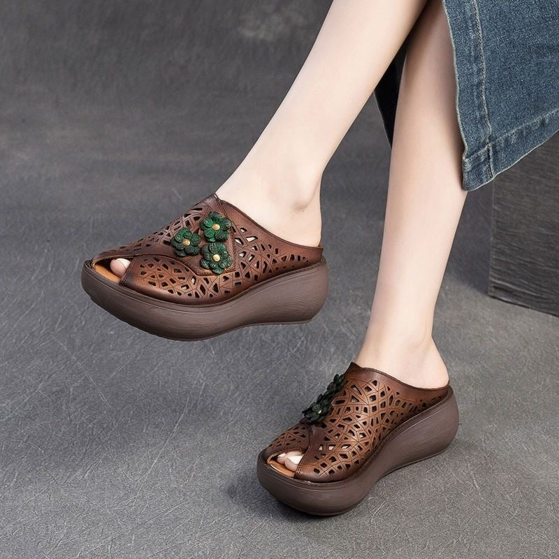 Sandalias florales