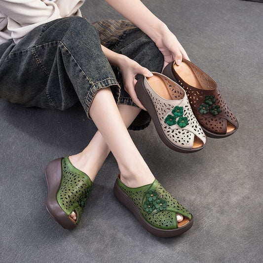 Sandalias florales