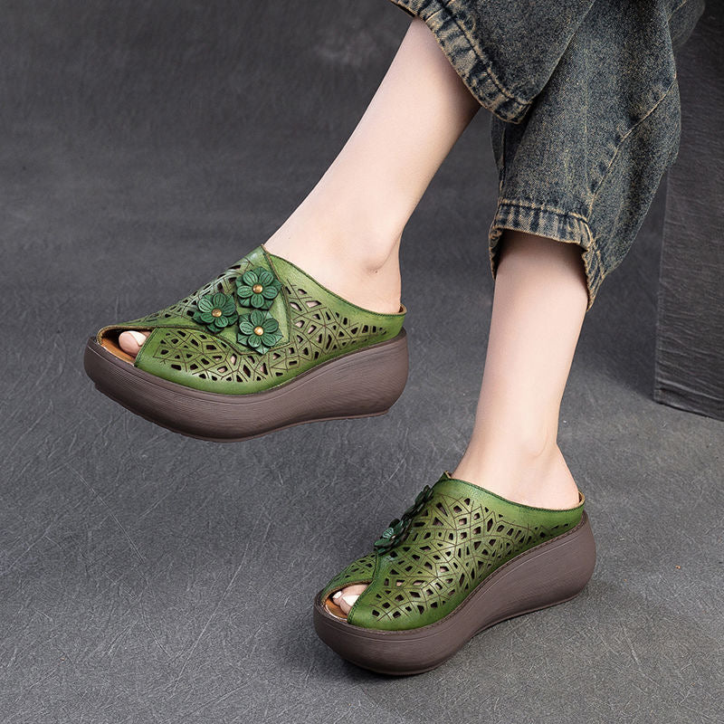 Sandalias florales