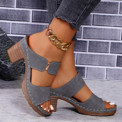 Sandalias de cuña