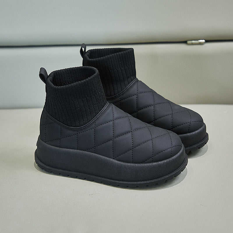 Botas de nieve altas de polar