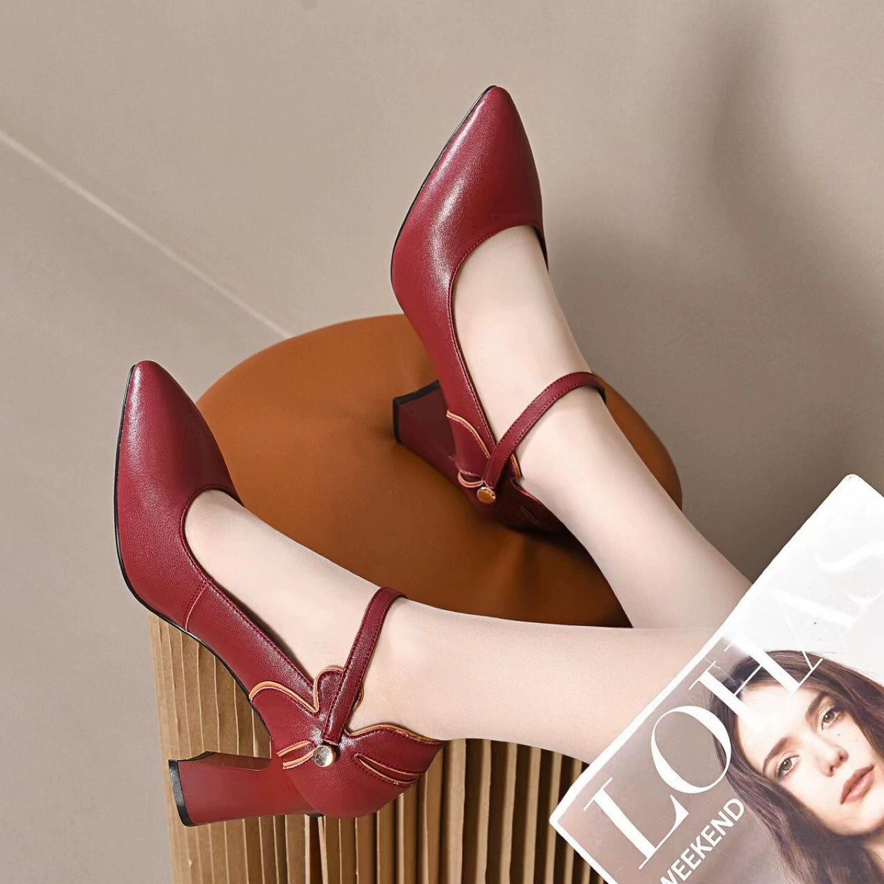tacones altos elegantes