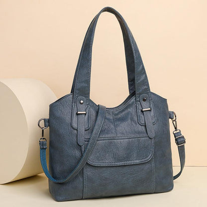 Bolso bandolera moderno de piel