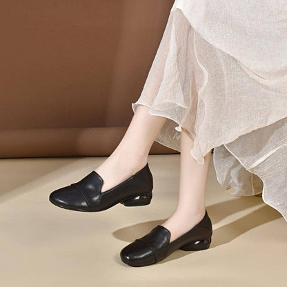 Zapatos planos mujer piel - MxZap