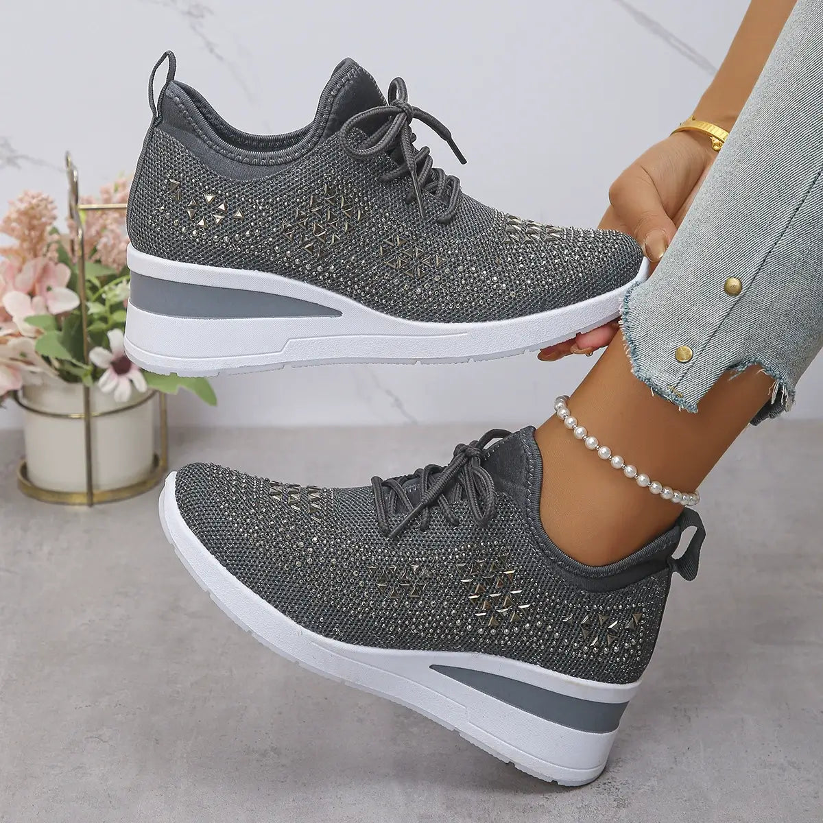 Zapatillas de malla