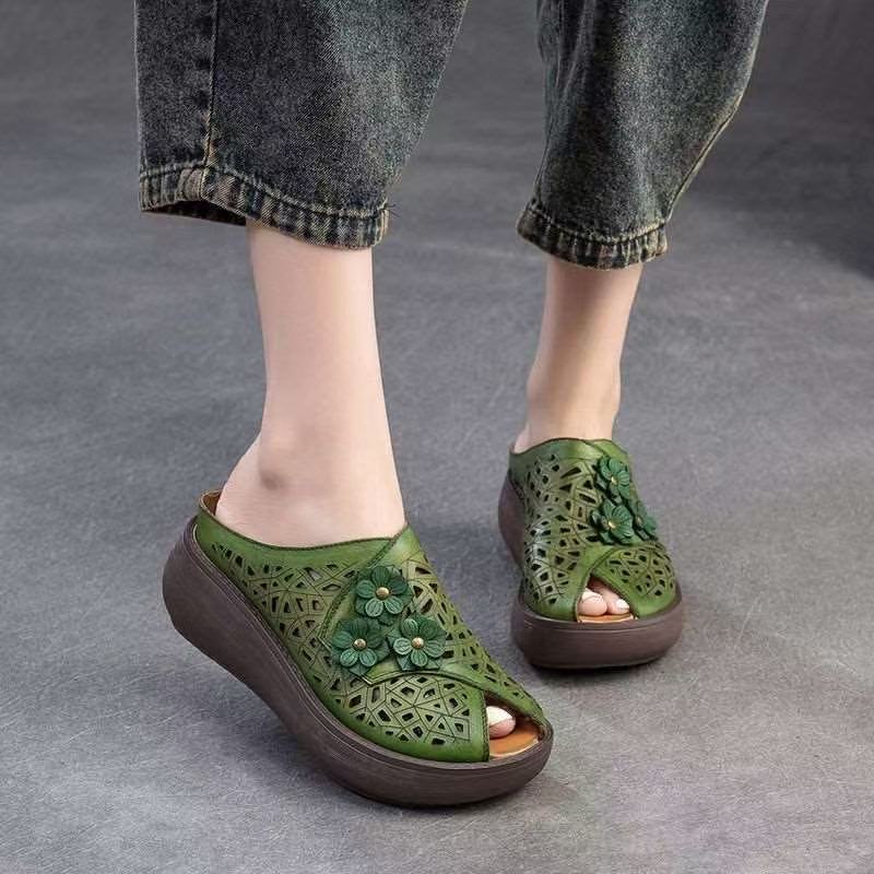 Sandalias florales