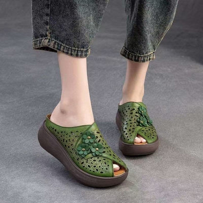 Sandalias florales