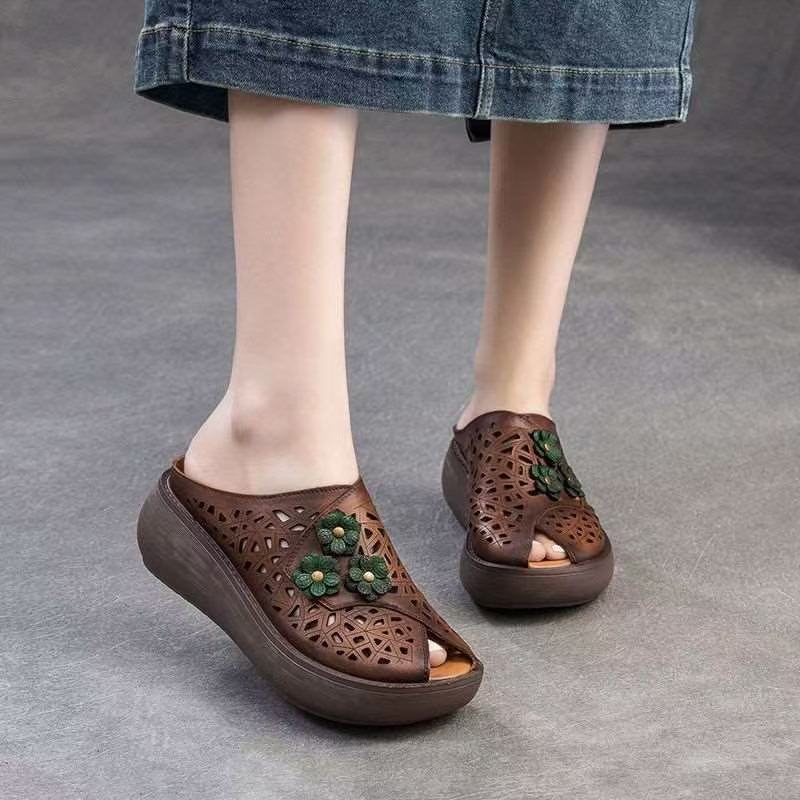 Sandalias florales