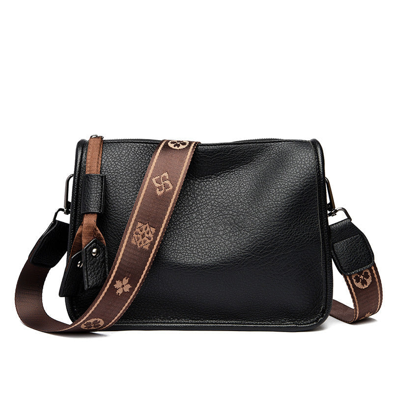 Bolso bandolera de piel