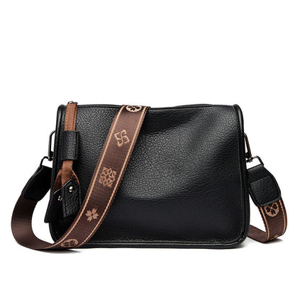 Bolso bandolera de piel