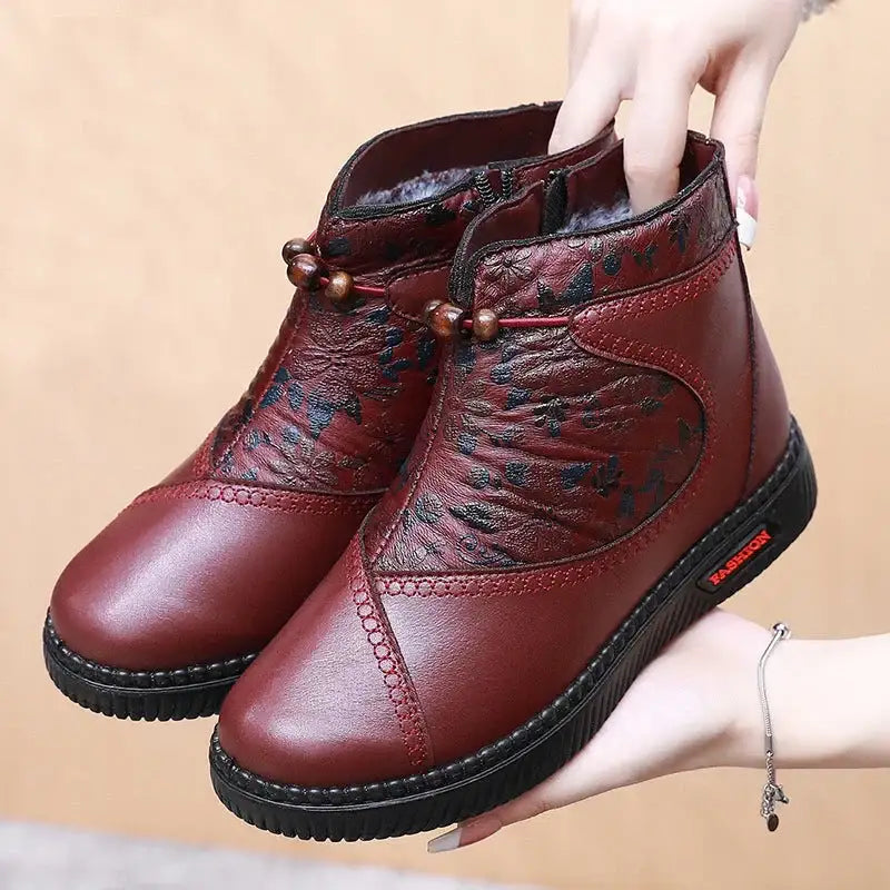 Zapatos de mujer de piel