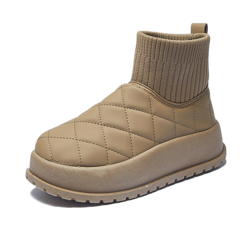 Botas de nieve altas de polar