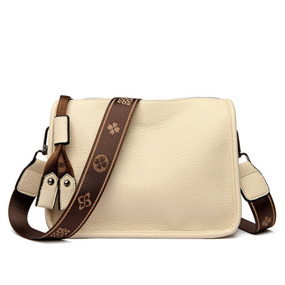 Bolso bandolera de piel