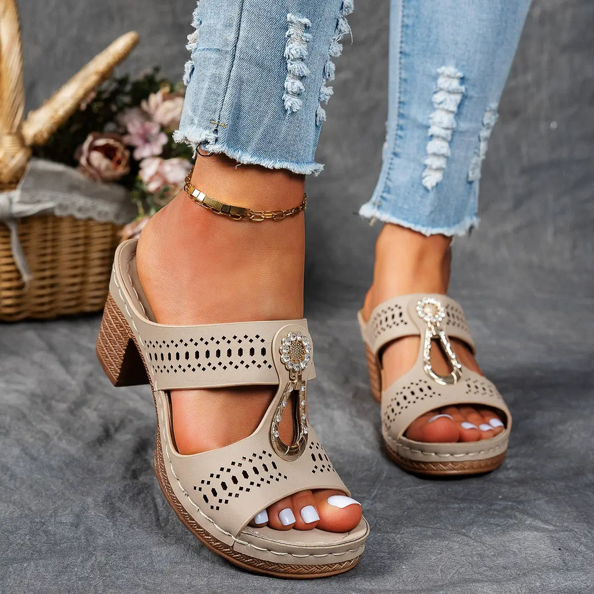 Sandalias estilo