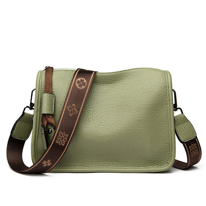 Bolso bandolera de piel