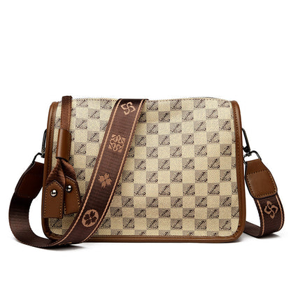 Bolso bandolera de piel