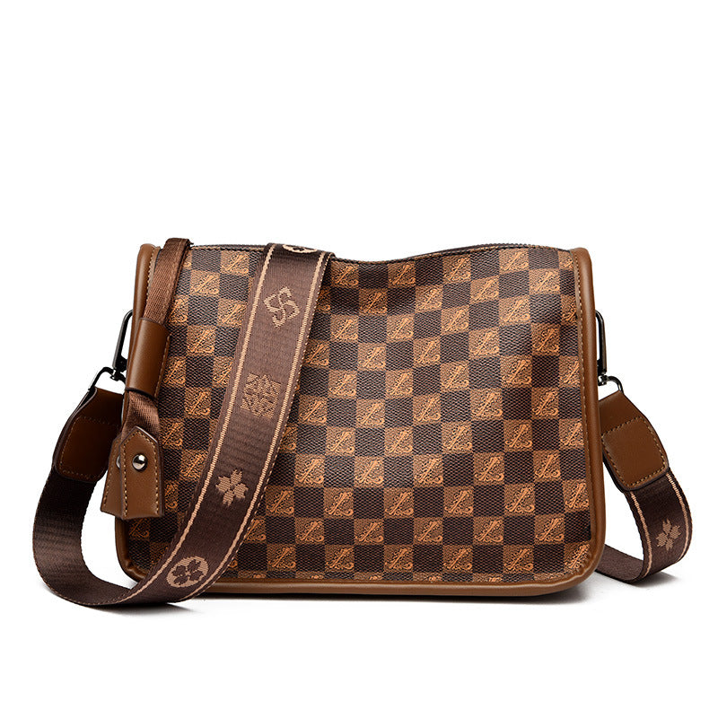 Bolso bandolera de piel