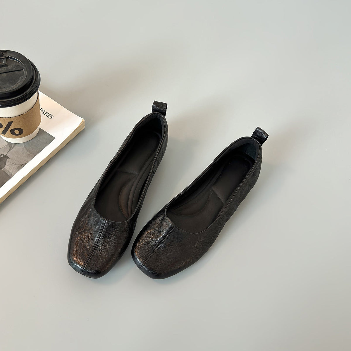 Zapatos de piel suave
