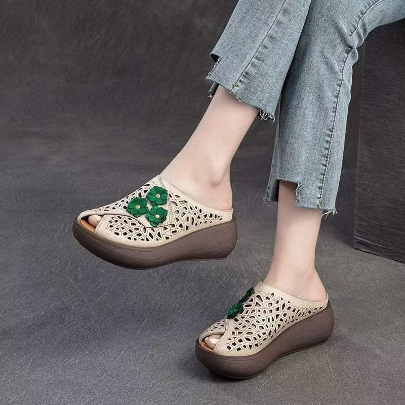Sandalias florales