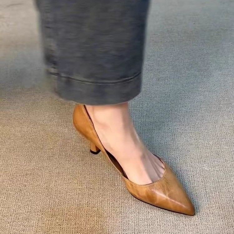 Tacones de corte bajo