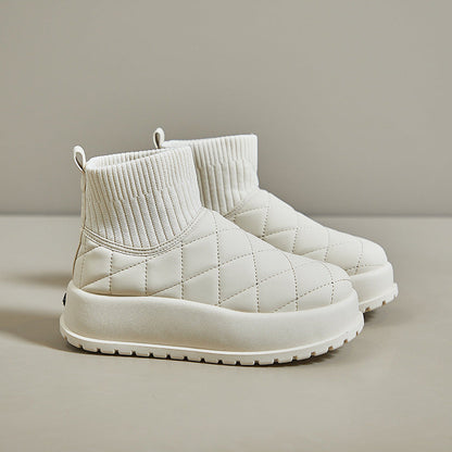 Botas de nieve altas de polar