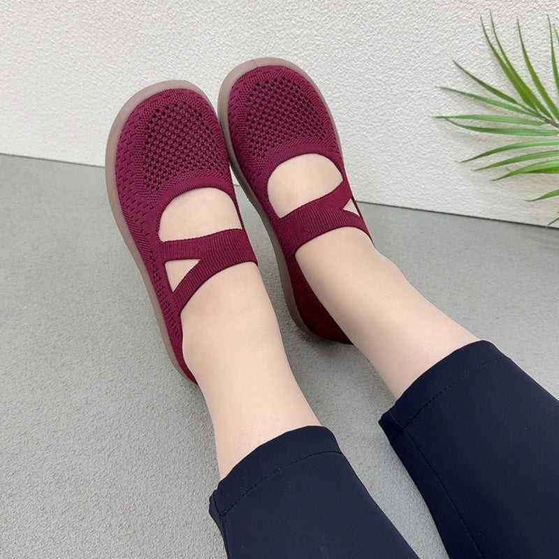 Zapatos de malla