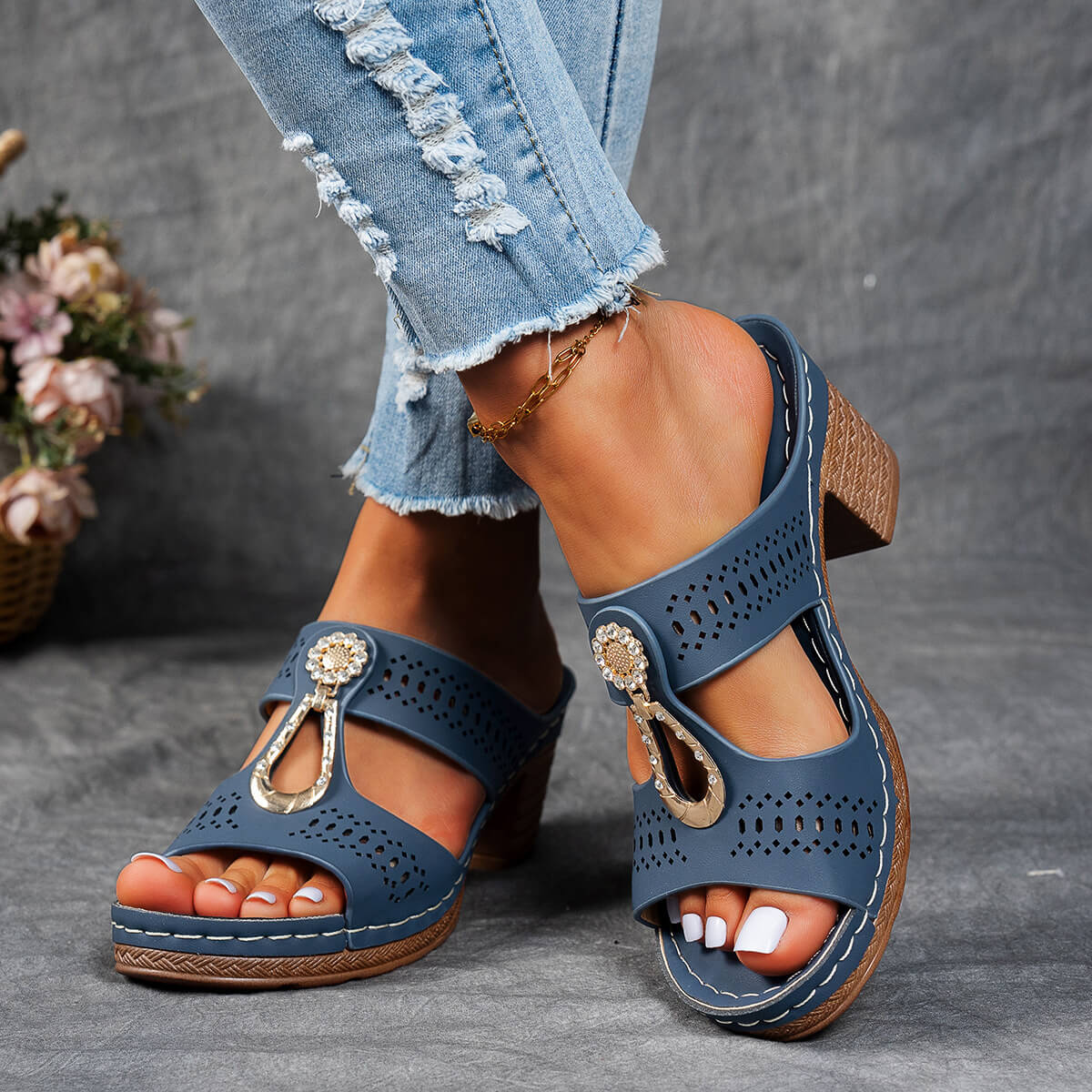 Sandalias estilo