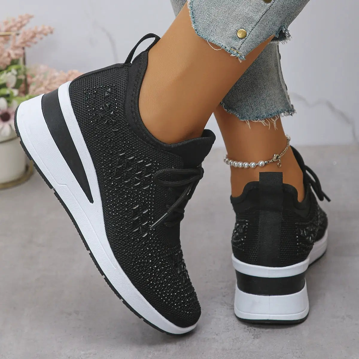 Zapatillas de malla