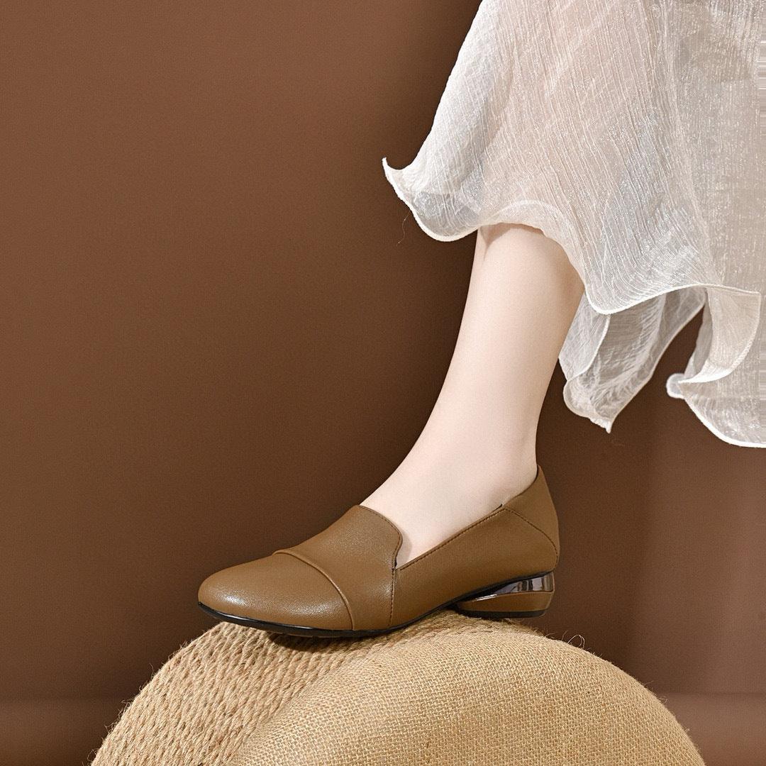 Zapatos planos mujer piel - MxZap