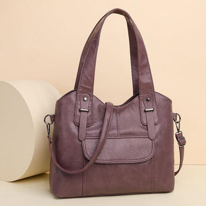 Bolso bandolera moderno de piel