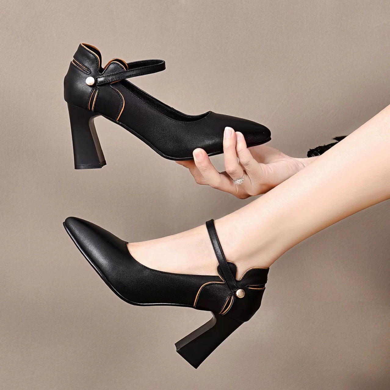 tacones altos elegantes