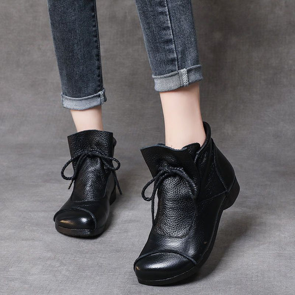 Botines con cuña