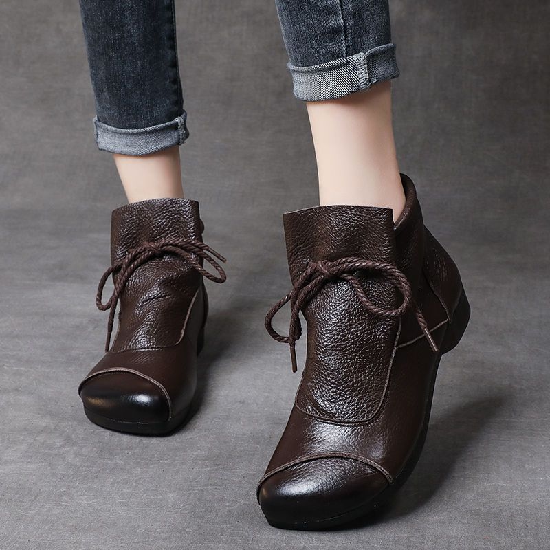 Botines con cuña