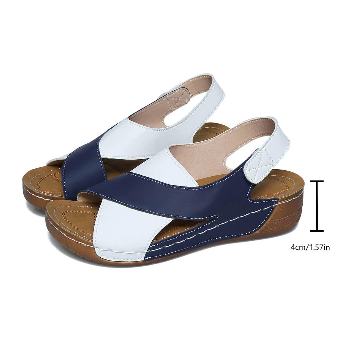 Sandalias tacón cuña - MxZap
