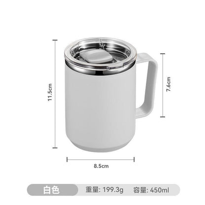 Taza de doble capa de acero inoxidable 304. - MxZap